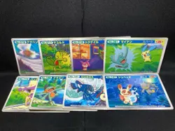 SET of 8 Milotic Minun Topsun 3D Advance Generation Pokemon Card Japanese - Image 2