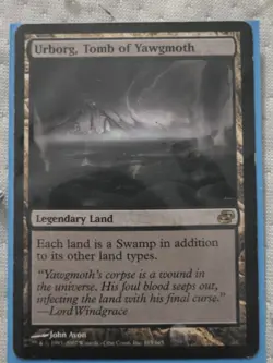 Urborg, Tomb of Yawgmoth - Legendary Land Card - Image 1