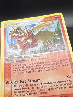 Blaziken 5/108 EX Power Keepers Reverse Holo Stamped Pokemon Card MP YY1 - Image 3