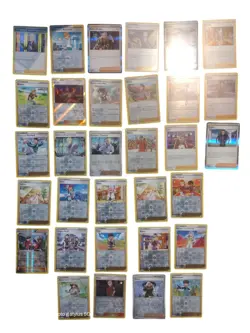 Pokemon Card Lot 32 Reverse Holo Trainer Cards All NM No Dupes - Image 1