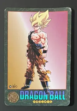 Dragon Ball Carddass Visual Adventure Son Goku No.198, card collectible, slight - Image 1