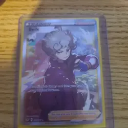 Bede 199/202 Full Art Trainer Pokemon Card Sword And Shield Base Set - Image 1