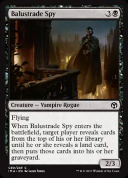 Balustrade Spy -Foil Light Play MTG Iconic Masters - Image 1