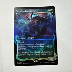 MTG Clarion Conqueror (Showcase) Tarkir: Dragonstorm Foil #400 - Image 1