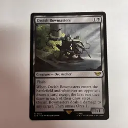 Mtg Orcish Bowmasters # 103 Lord Of The Rings Rare - Image 1