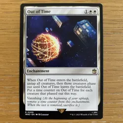 MTG Out of Time [Doctor Who] Near Mint Rare Magic The Gathering Card - Image 1
