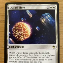MTG Out of Time [Doctor Who] Near Mint Rare Magic The Gathering Card - Image 2