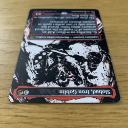 Slobad, Iron Goblin - 311 - R Borderless - Phyrexia: All Will Be One - MTG Magic - Image 4