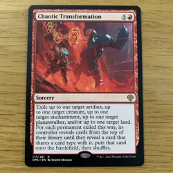 x1 Chaotic Transformation DMU MTG 117/281 RARE M/NM - Image 1