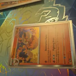 Flareon 013/131 Prismatic Evolutions Holo Rare Pokemon TCG Card NM - Image 1