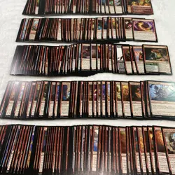 MTG - Mono Red Bulk Job Lot Bundle Approx 352 Cards 600g Foil And Non Foil - Image 3