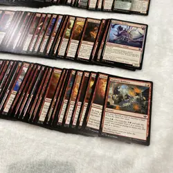 MTG - Mono Red Bulk Job Lot Bundle Approx 352 Cards 600g Foil And Non Foil - Image 4