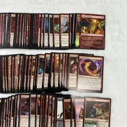 MTG - Mono Red Bulk Job Lot Bundle Approx 352 Cards 600g Foil And Non Foil - Image 5