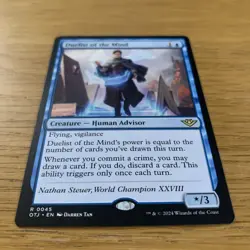 MTG Duelist of the Mind [Outlaws of Thunder Junction] Rare Magic The Gathering - Image 3