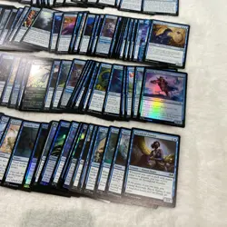 MTG - Mono Blue Bulk Job Lot Bundle Approx 360 Cards 612g Foil And Non Foil - Image 3
