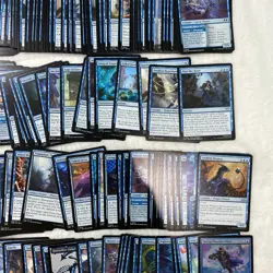 MTG - Mono Blue Bulk Job Lot Bundle Approx 360 Cards 612g Foil And Non Foil - Image 4