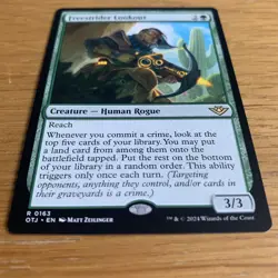 MTG Freestrider Lookout Outlaws of Thunder Junction M/NM, English Rare Card - Image 3