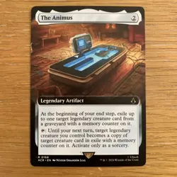 MTG The Animus (Extended Art) [Assassin's Creed] Near Mint Magic The Gathering - Image 1