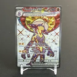 Toxtricity ex 227/182 Sv04: Paradox Rift Holo Pokemon Card TCG Near Mint - Image 1