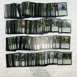 MTG - Mono Green Bulk Job Lot Bundle Approx 320 Cards 545g Foil And Non Foil - Image 1