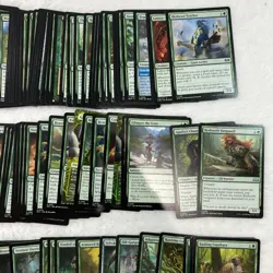 MTG - Mono Green Bulk Job Lot Bundle Approx 320 Cards 545g Foil And Non Foil - Image 4
