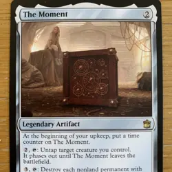 MTG The Moment [Doctor Who] Near Mint Rare Magic The Gathering Card - Image 2