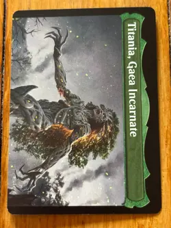 Titania, Voice of Gaea - Gaea Incarnate - Brothers War - MTG - 193/287 - Image 2