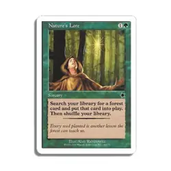WOTC MtG Starter Series 1999 Nature's Lore (C) EX - Image 1