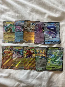 Pokemon TCG V EX Bundle 10 Cards English Mixed Sets - Image 1