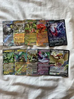 Pokemon TCG V EX Bundle 10 Cards English Mixed Sets - Image 1