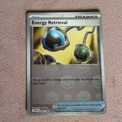 Energy Retrieval Poke Ball Reverse Holo 082/086 Pokemon White Flare English - Image 1