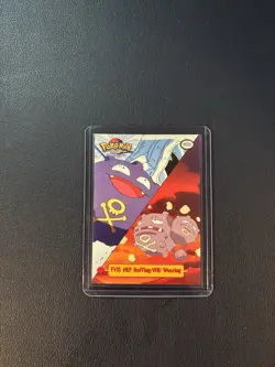 1999 Topps Pokemon TV Series Animation Tv13 #109 Koffing/Weezing - Image 1