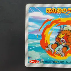 Entei No.244 Topsun 3D Advance Generation Pokemon Card Japanese - Image 3