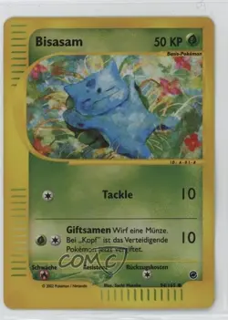 Bulbasaur German Pokemon e-Card Series Expedition #94 2002 15fy - Image 1