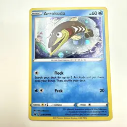 Arrokuda SWSH093 - Battle Styles Black Star Promo - Holo Rare Pokemon Card - Image 1