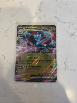 Pokemon TCG Salamence EX Holo Card 114/159SV09: Journey Together - Image 1