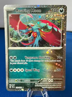 Pokemon Card Roaring Moon Temporal Forces Cosmo Holo Rare Promo 109/162 NM - Image 1