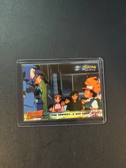 1999 Topps Tv Series The Tempest - A Bad Omen TOPPS Pokemon Movie Card #15 - Image 1