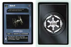 Obsidian 10 Star Wars Death Star II Limited 2000 DS Uncommon CCG Card - Image 1