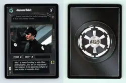 Lieutenant Hebsly Star Wars Death Star II Limited 2000 DS Uncommon CCG Card - Image 1