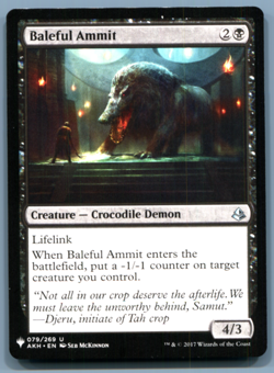 MTG Baleful Ammit Amonkhet #79 AKH Uncommon - Image 1