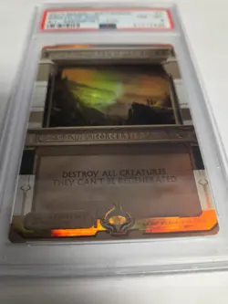 PSA 8 MTG Wrath of God FOIL Nm #7 Amonkhet Invocations Magic The Gathering - Image 2