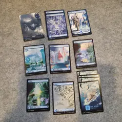 Lot of 150 assorted Full Art Basic Land Cards Magic MTG Foil and Non-Foil - Image 3