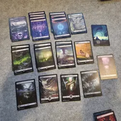 Lot of 150 assorted Full Art Basic Land Cards Magic MTG Foil and Non-Foil - Image 4