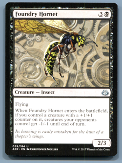 MTG Foundry Hornet Aether Revolt #59 AER Uncommon - Image 1