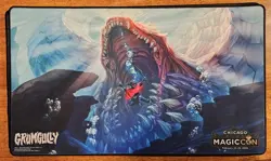 Magic the Gathering MTG MagicCon Chicago Party Grumgully Limited Edition Playmat - Image 1