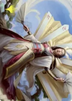 🧙Imperial Subduer 2/81 Gold Signed Art Series NEO Neon Dynasty MTG - Image 1