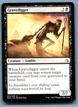 MTG Gravedigger Amonkhet #93 AKH Uncommon - Image 1