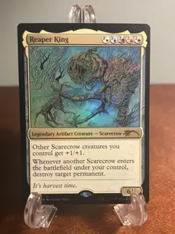 Reaper King MTG Secret Lair Drop Series Foil Light Play LP Kaleidoscope Killers - Image 1