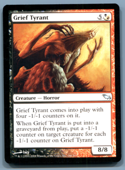 MTG Grief Tyrant Shadowmoor #189 SHM Uncommon - Image 1